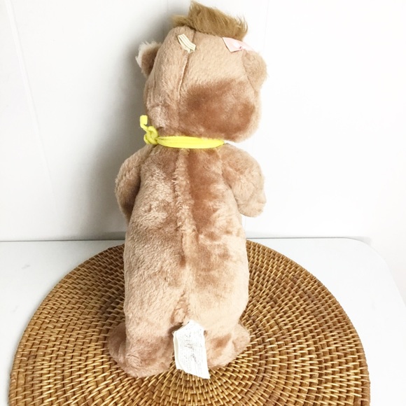 VINTAGE PLUSH 1980 HANA BARBERA YOGI BEAR CINDY GIRL 16 MIGHTY STAR - Picture 4 of 6